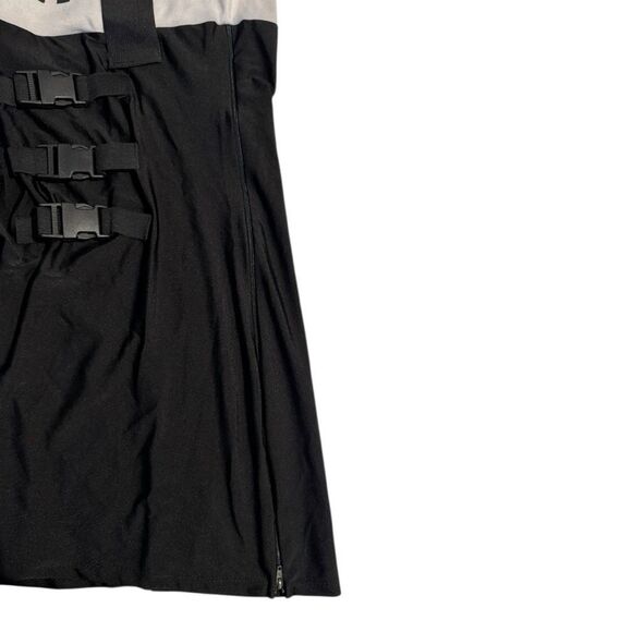 Spirit Halloween Adult Sultry Swat Officer Costume Black/White - Picture 4 of 5